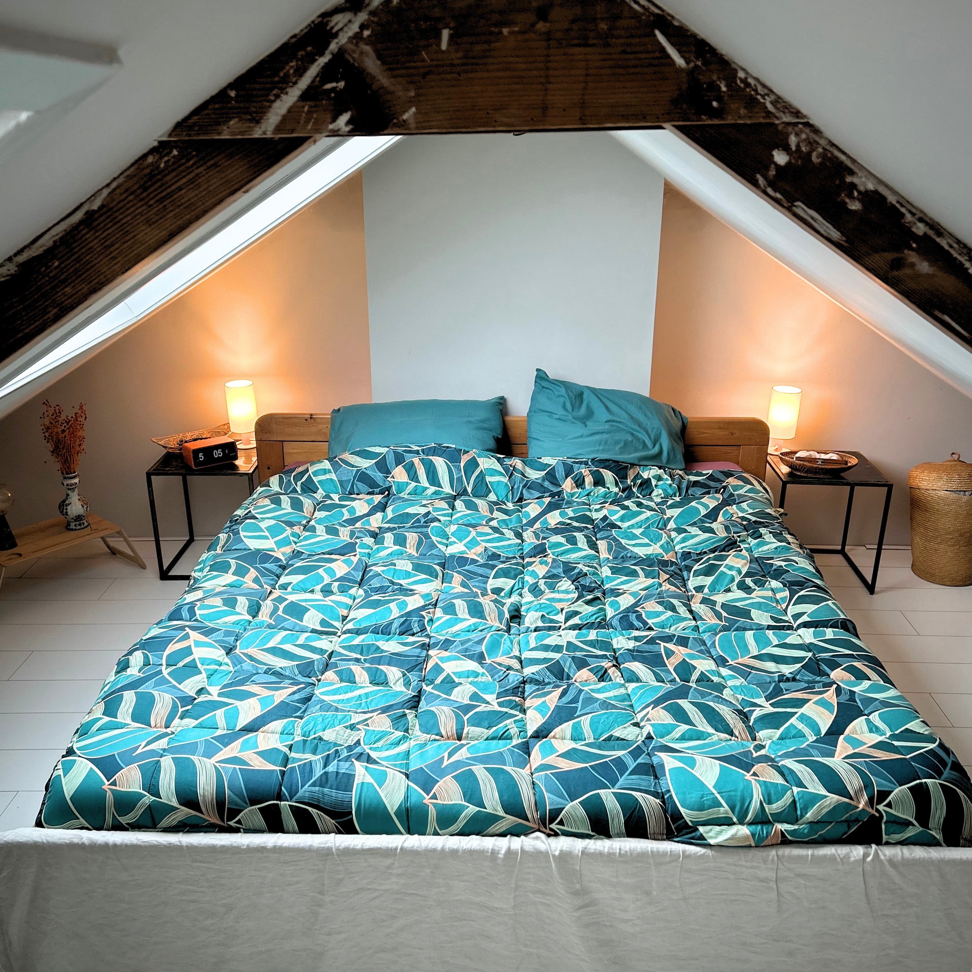 HappyBed Bettdecke x Knossi Edition | Golden Oasis