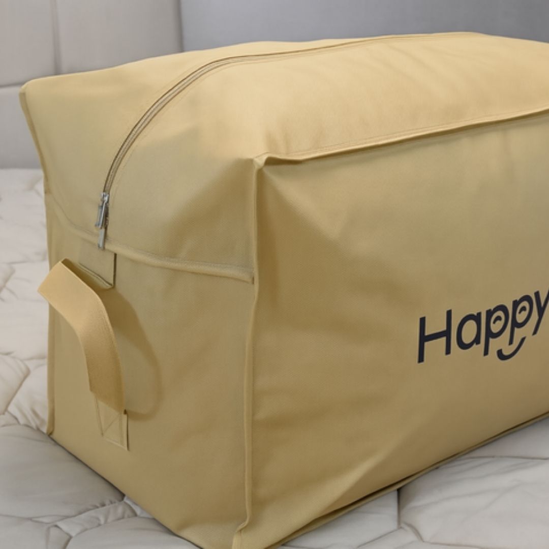 HappyBed | Luxury storage bag that fits every size