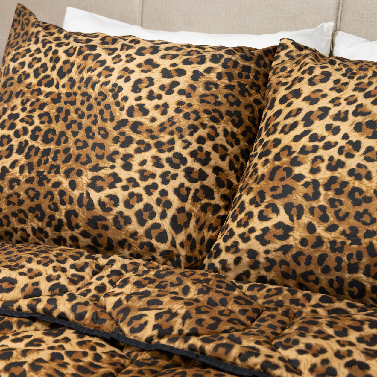 HappyBed Taie d'oreiller | Panthère | Lot de 2