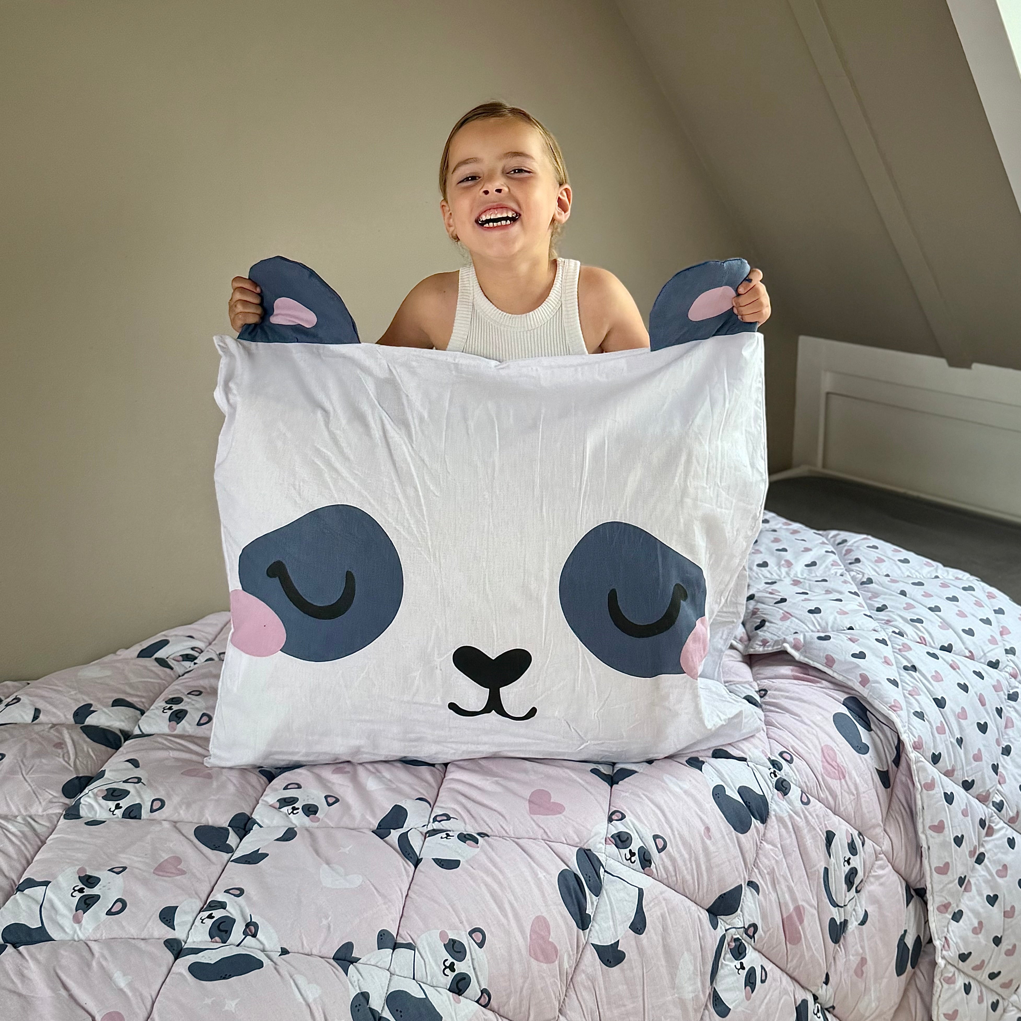 HappyBed Kids Bundel | Lizzy Lama & Peter Panda + kussenslopen