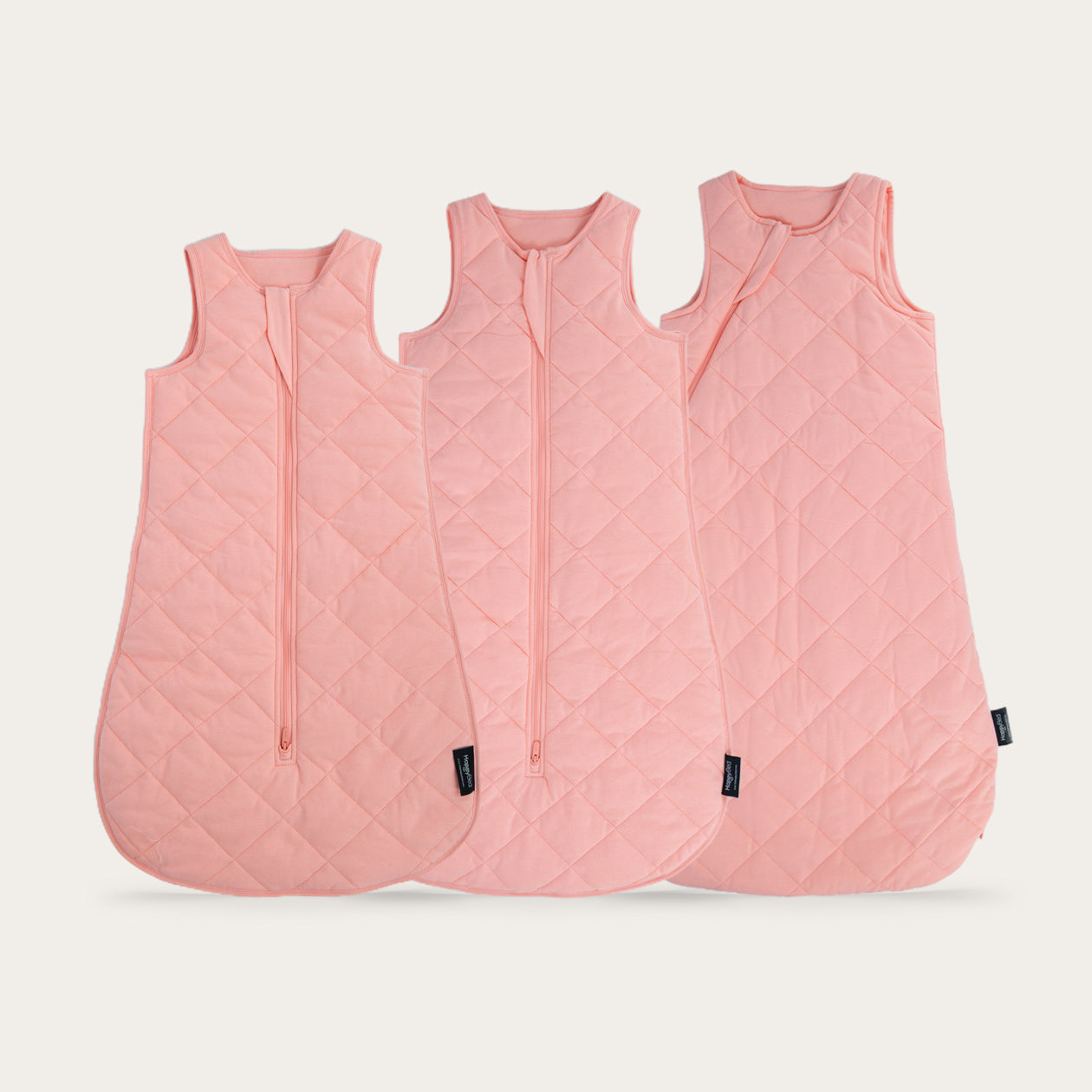 HappyBed weighted baby sleeping bag | Old Pink