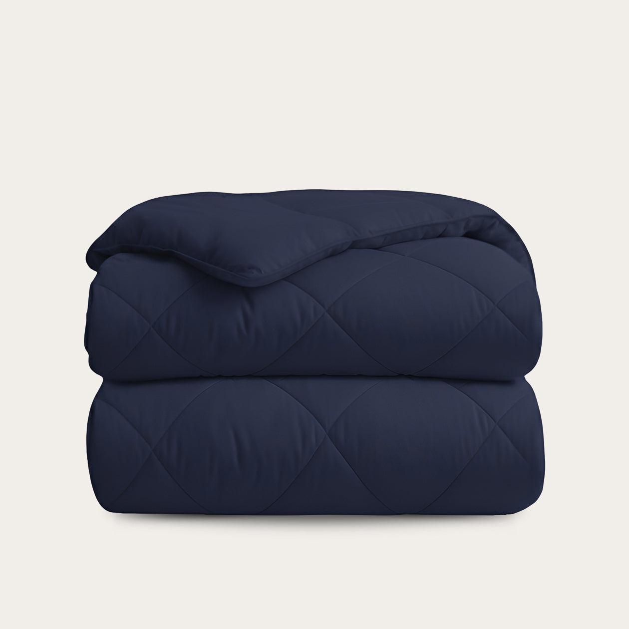 HappyBed Premium Duvet | Midnight Navy | For Year-Round Use | 100% Percale Cotton - SKU: 8717752117604