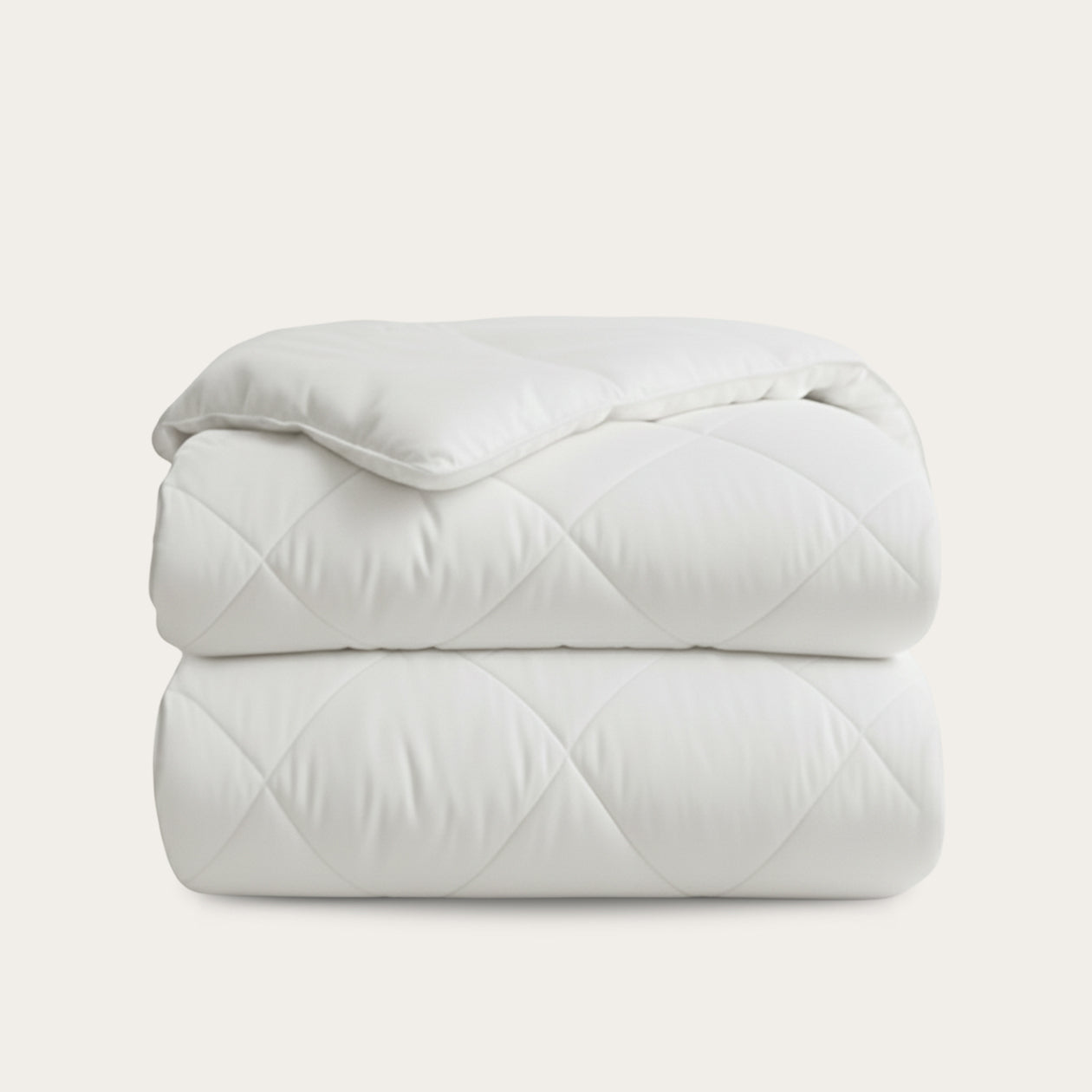 HappyBed Premium Duvet | Off White | For Year-Round Use | 100% Percale Cotton - SKU: 8721001724536