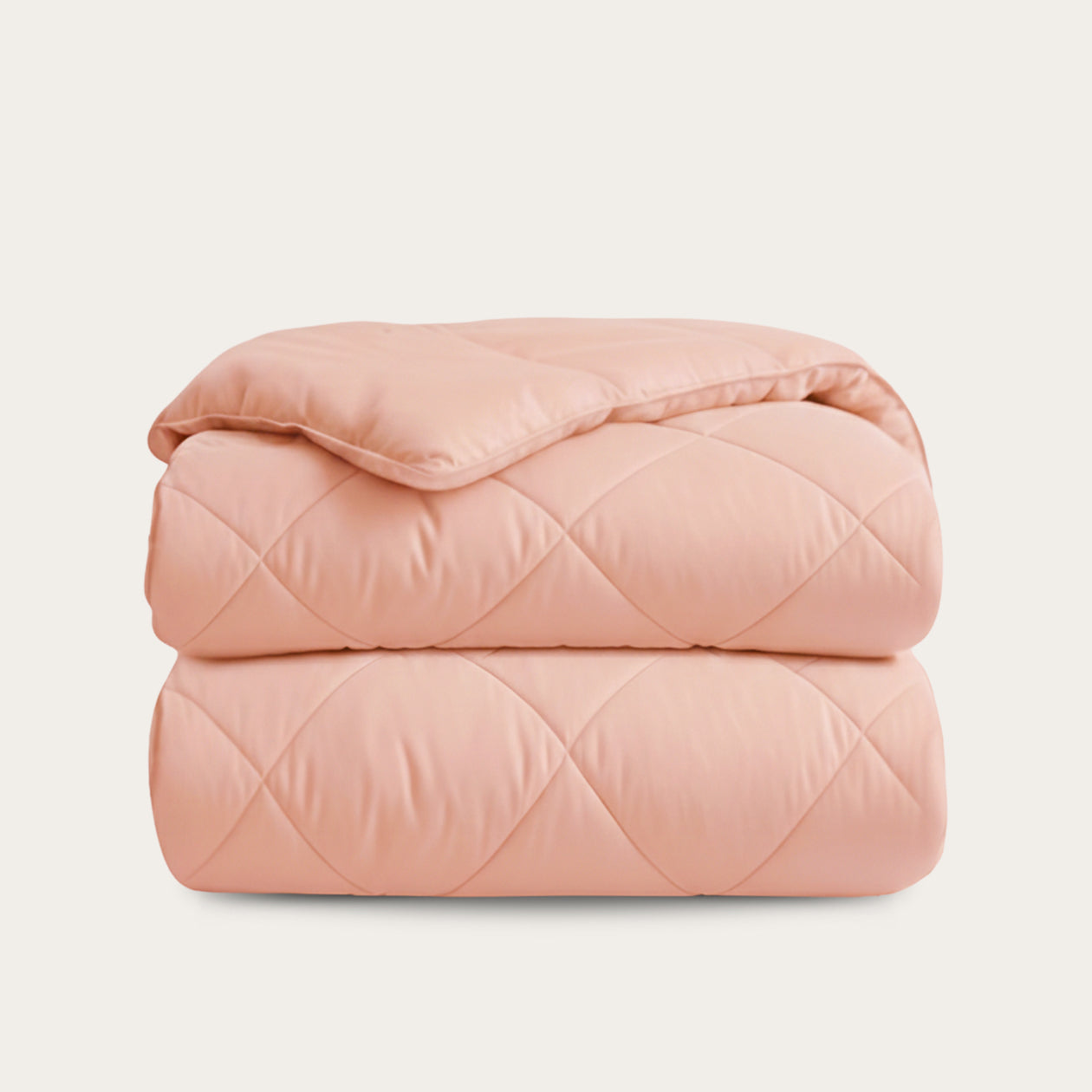 HappyBed Premium Duvet | Vintage Pink | For Year-Round Use | 100% Percale Cotton