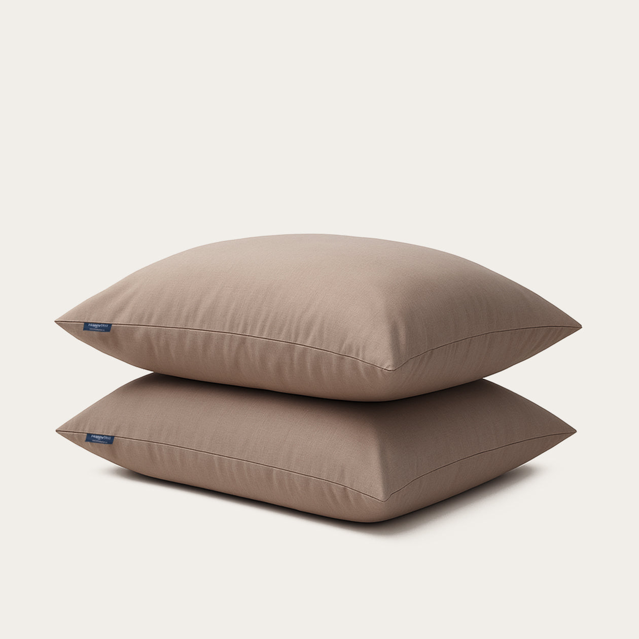 HappyBed Premium Kissenbezug | Dune | 2er Set | Perkal Baumwolle