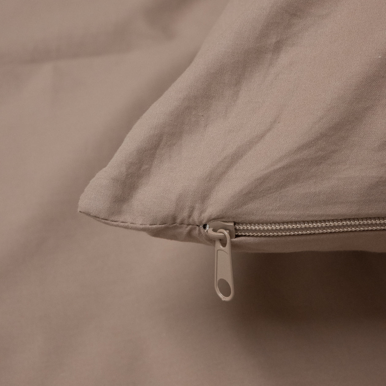 HappyBed Premium Pillowcase | Dune | Set of 2 | Percale Cotton