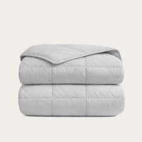 HappyBed Premium Percale Duvet | Grey | For All Seasons