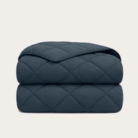 HappyBed Premium Percal dekbed Midnight Navy, hypoallergeen en voor elk seizoen