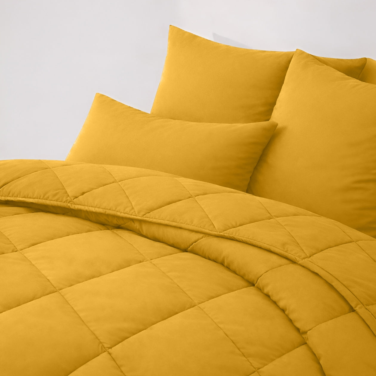 HappyBed Hochwertiger Kissenbezug | Sevilla Sonnenuntergang | 2er-Set | Baumwollperkal