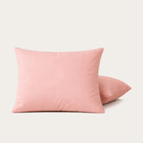 HappyBed Premium Taies d'oreiller | Rose vintage | Lot de 2 | percale de coton