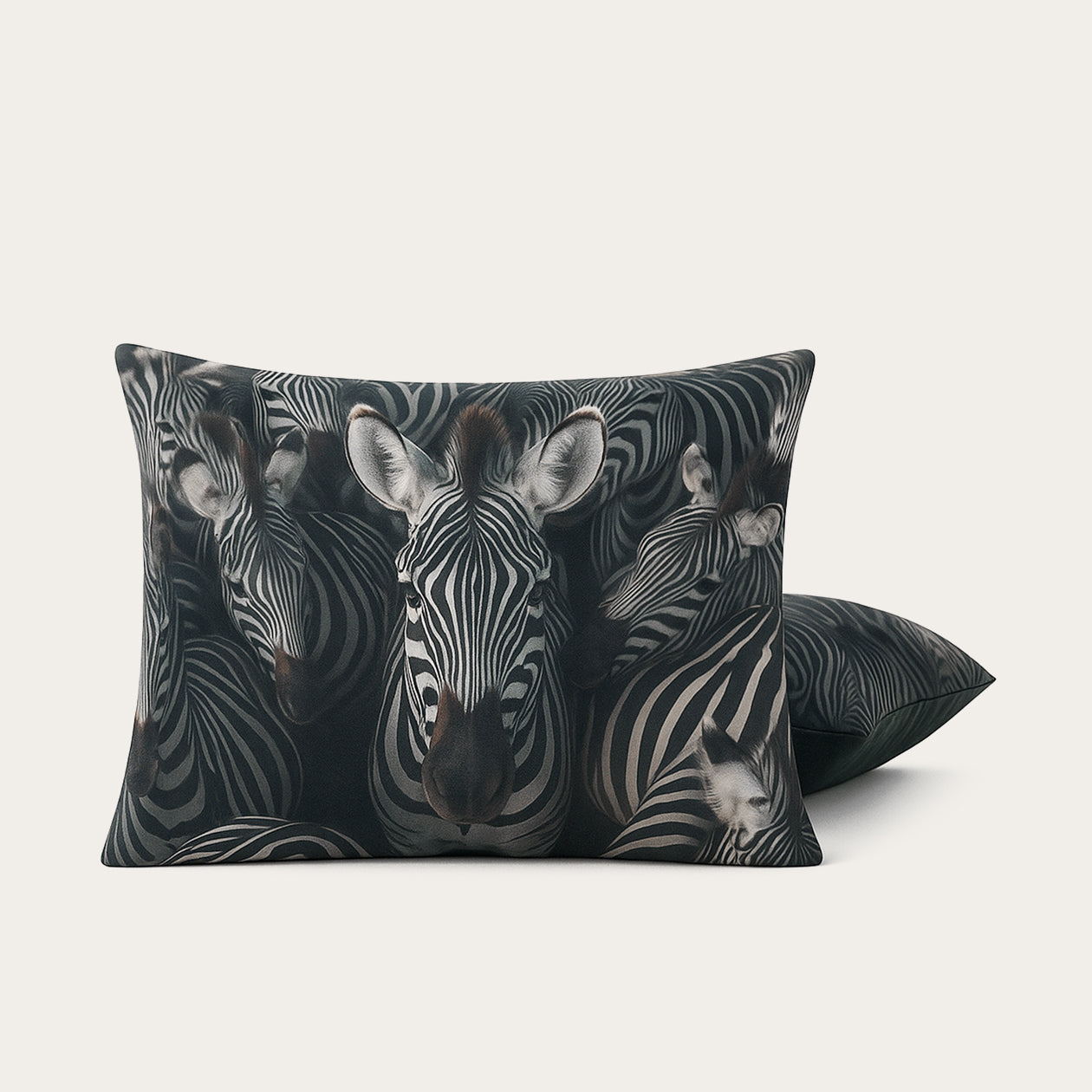 HappyBed Kussensloop | Savanna Stripes | Set van 2 | Microvezel