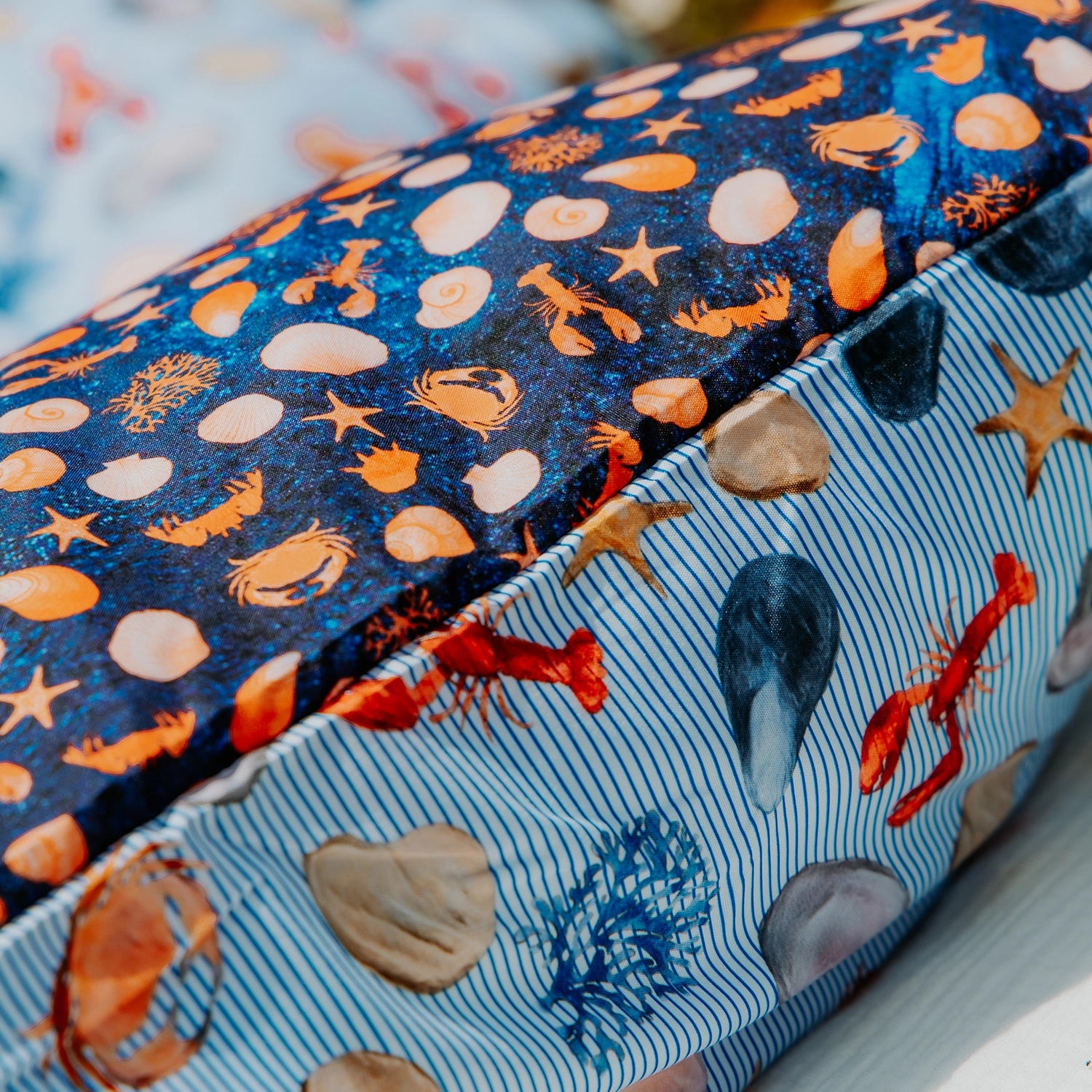 HappyBed x A fish named Fred Pillowcase | Seashore | Set of 2