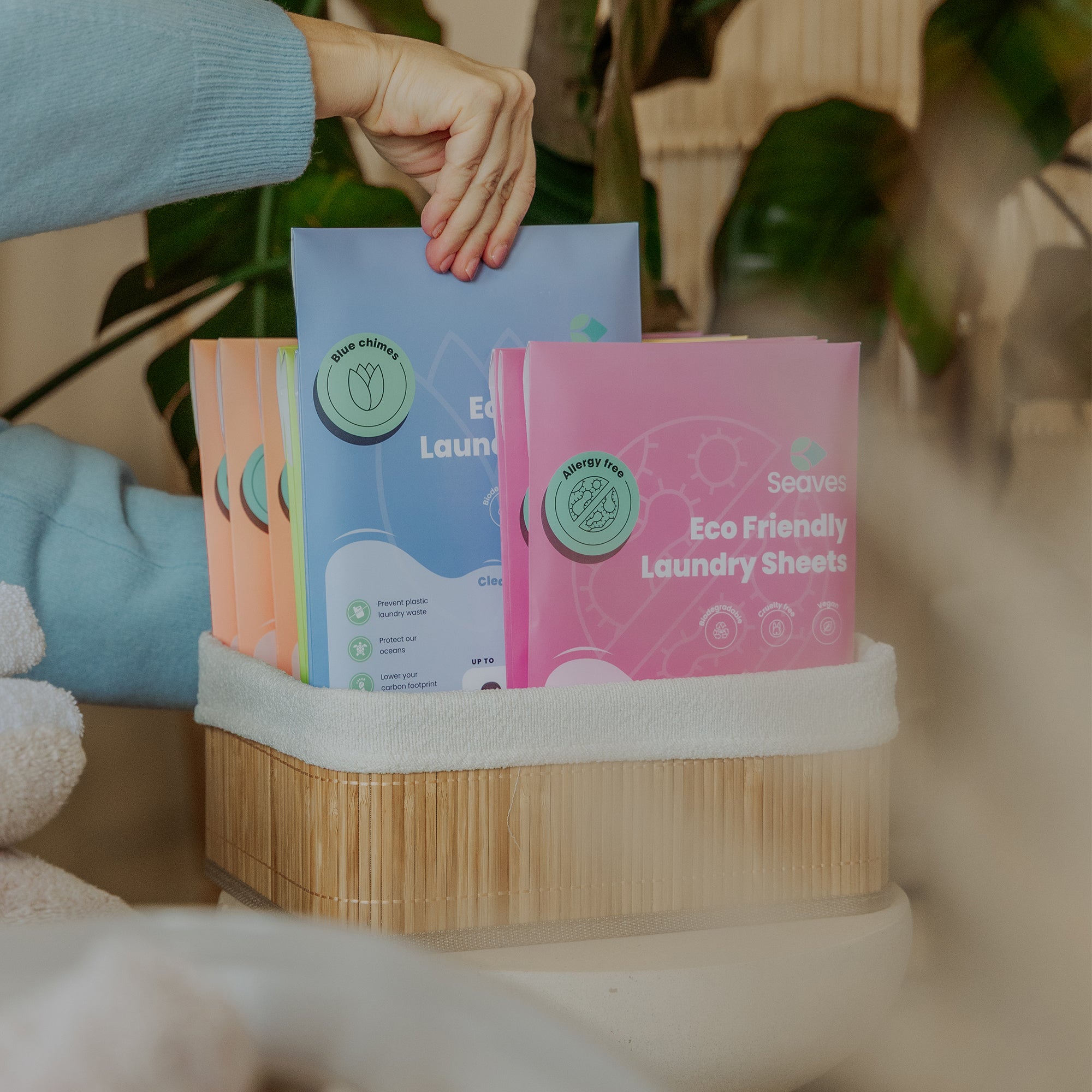 Seaves Wasstrips | Blue chimes