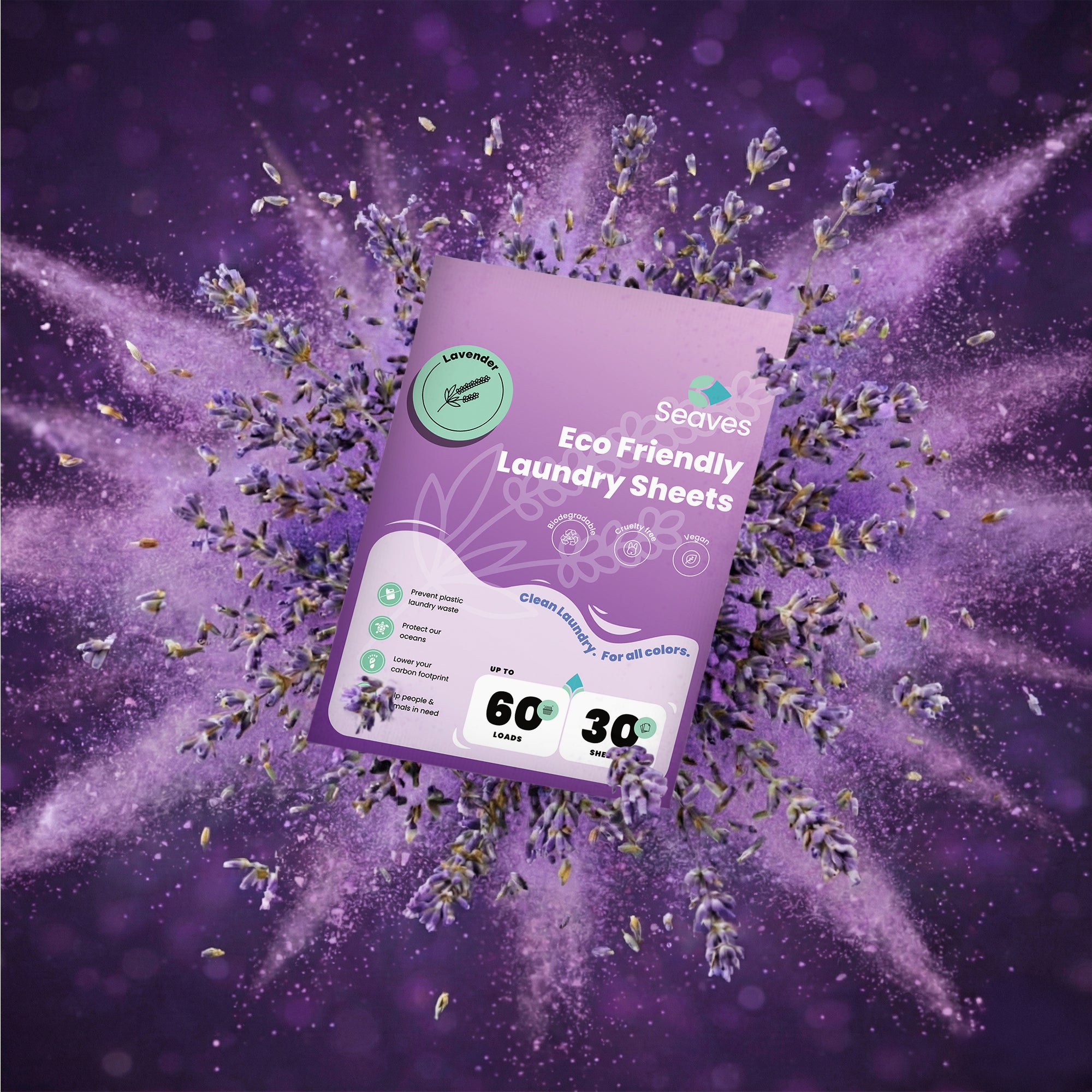 Seaves Wasstrips | Blaue Windspiele