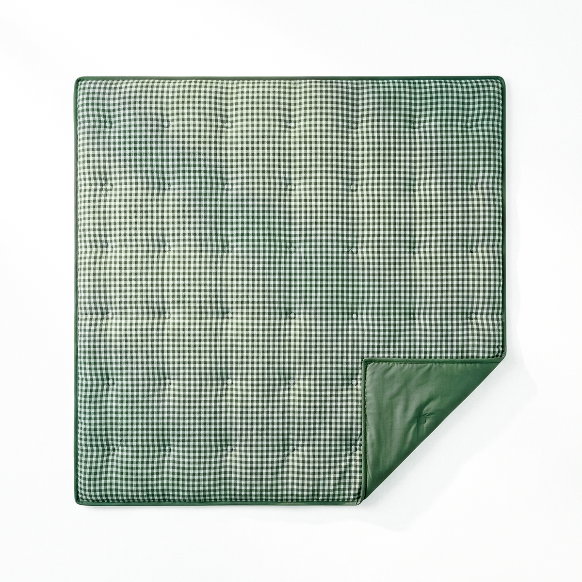 Wasbaar All Season Dekbed | Seersucker | Green Moss