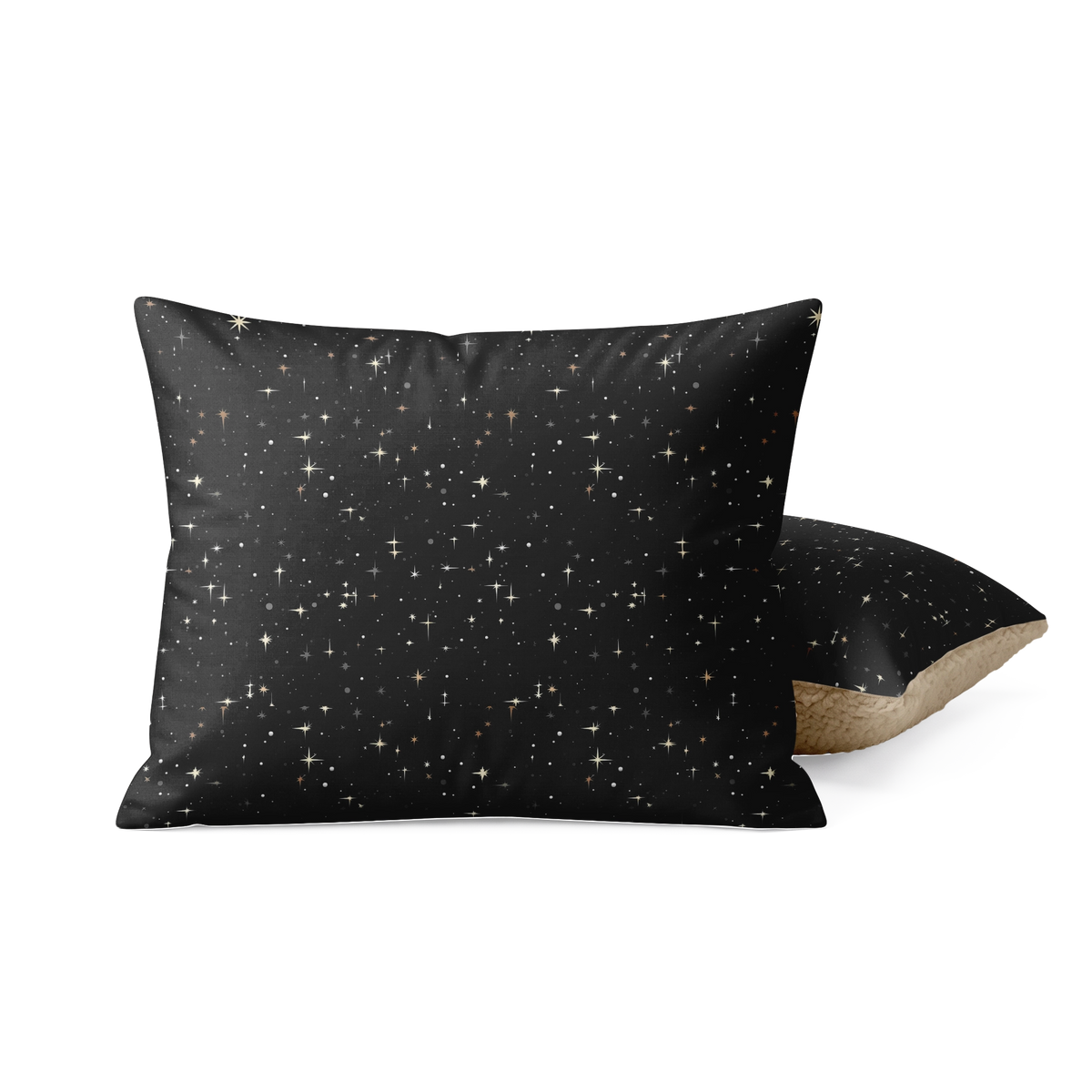 Taies d’oreiller| Teddy sherpa| Nightsky