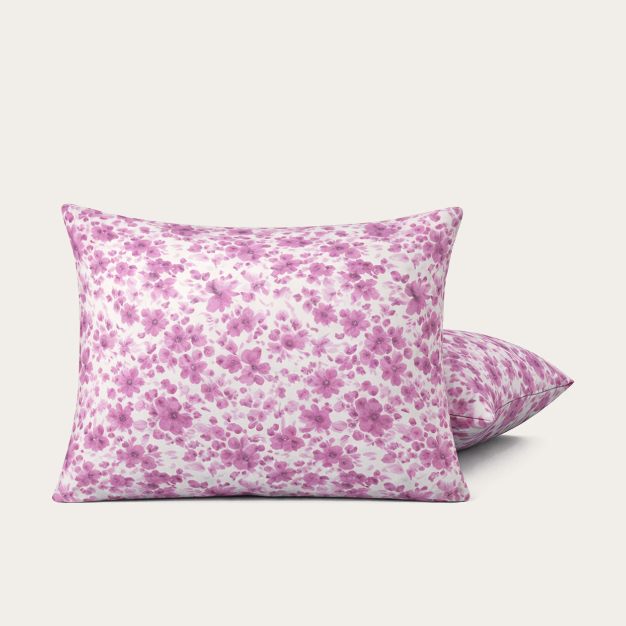 Taie d’oreiller HappyBed | Fleurs de printemps | Lot de 2 | Microfibre