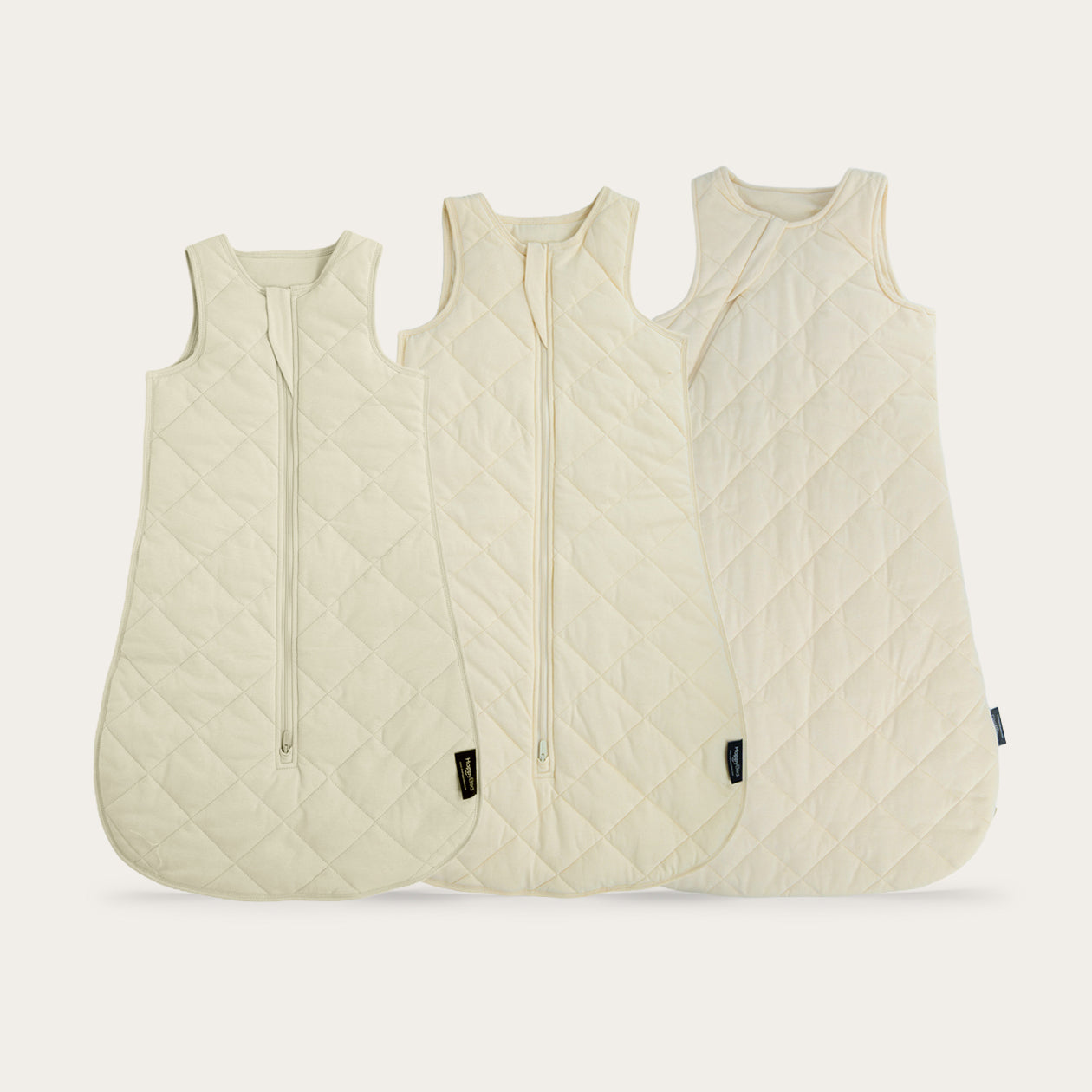 HappyBed weighted baby sleeping bag | Taupe