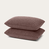 HappyBed Taie d'oreiller | Teddy brun | Lot de 2