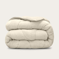 HappyBed Duvet | Teddy Cream White | For the whole year