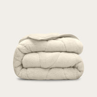HappyBed Duvet | Teddy Cream White | For the whole year