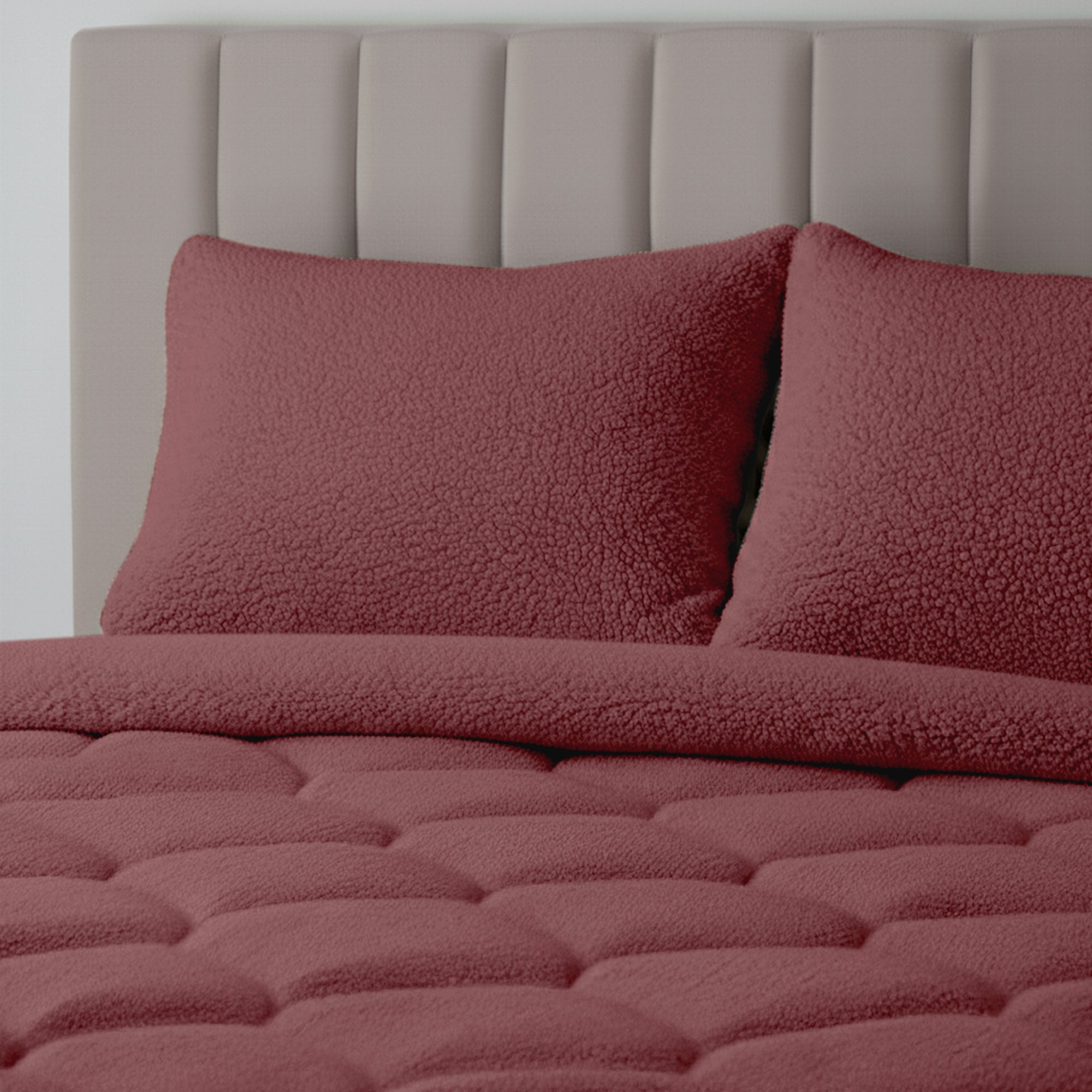 HappyBed Duvet | Teddy Old Pink | For the whole year