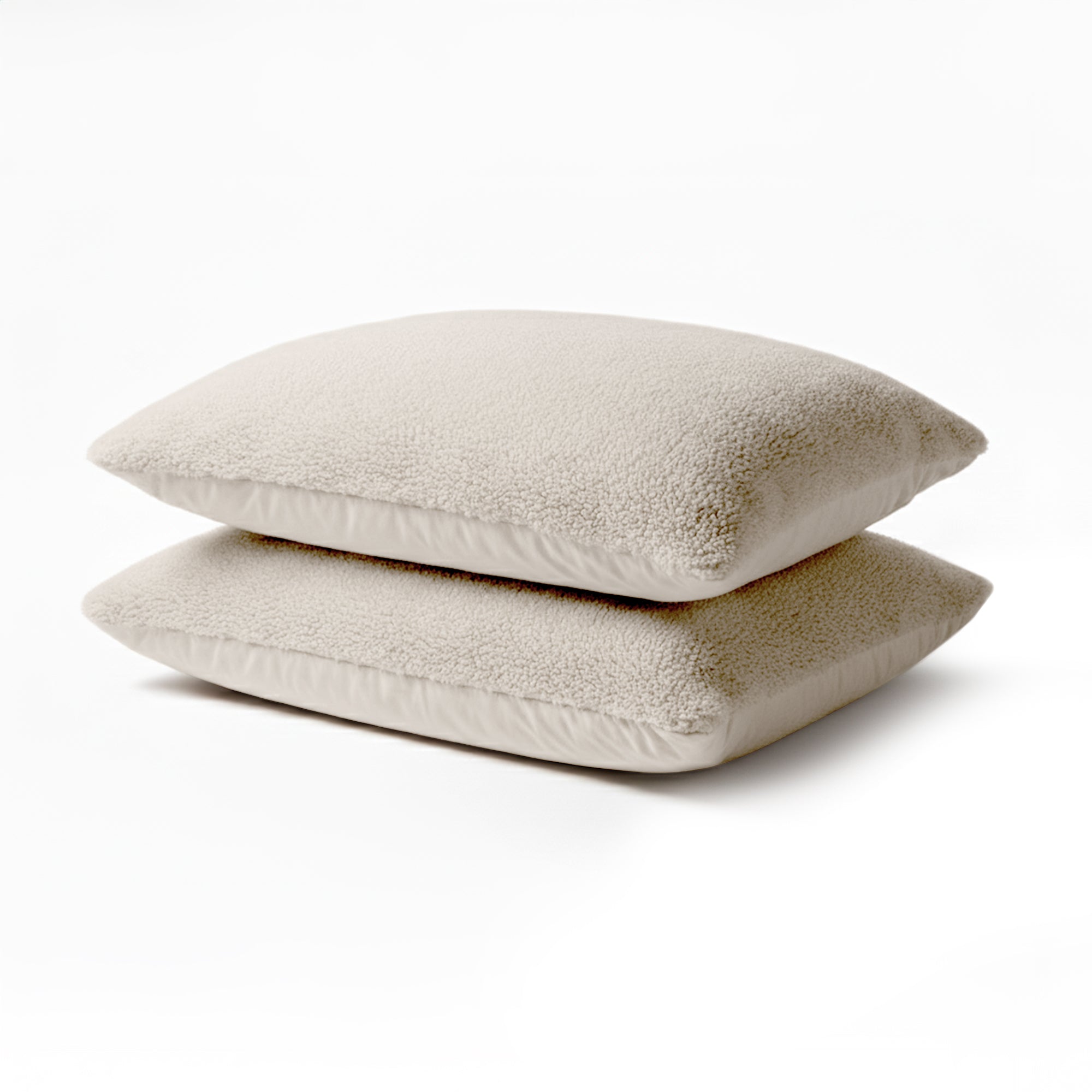 HappyBed Pillowcase | Teddy Taupe | Set of 2