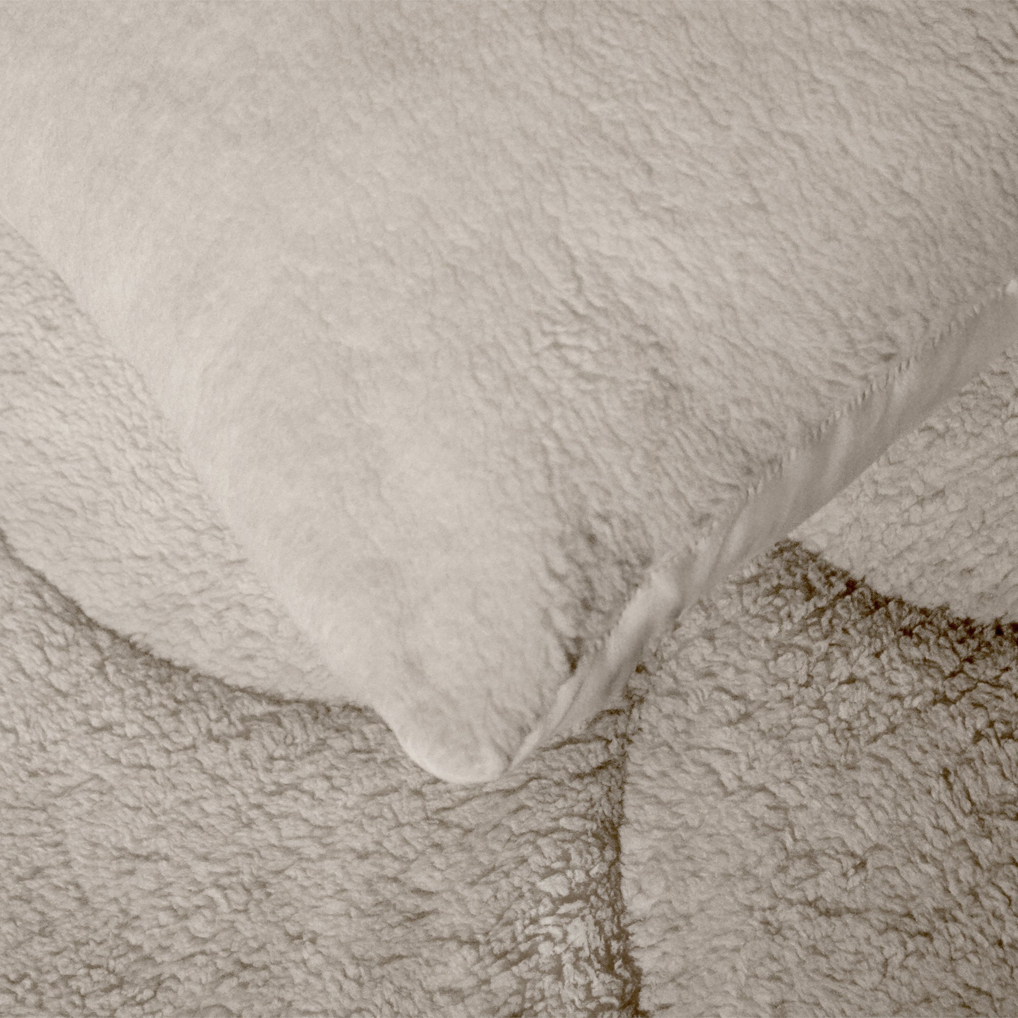 HappyBed Pillowcase | Teddy Taupe | Set of 2