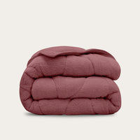 HappyBed Dekbed Teddy Old Pink voor ultiem comfort het hele jaar door