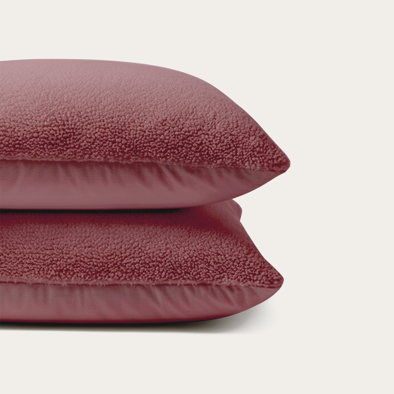 HappyBed Pillowcase | Teddy Old Pink | Set of 2