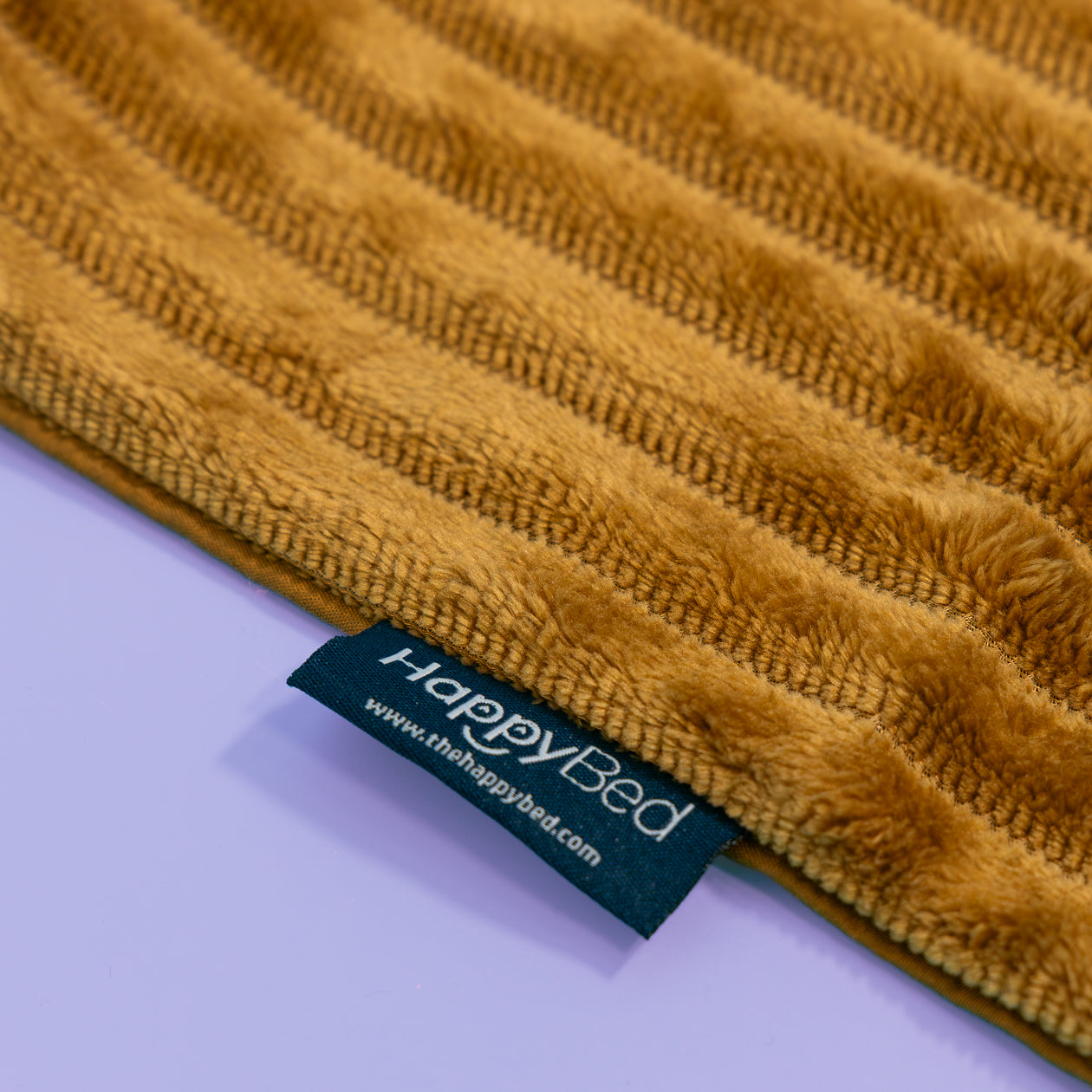 HappyBed Kissenbezug | Rib bronzebraun | 2er Set