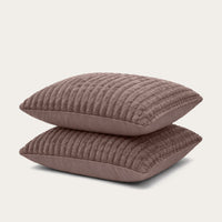 Funda de almohada HappyBed | Teddy Plush verde oscuro | Juego de 2