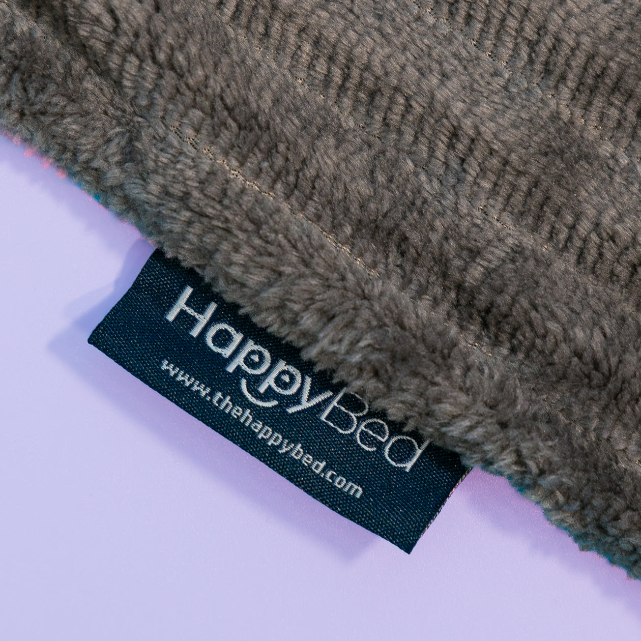 HappyBed Pillowcase | Teddy Plush Dark Green | Set of 2