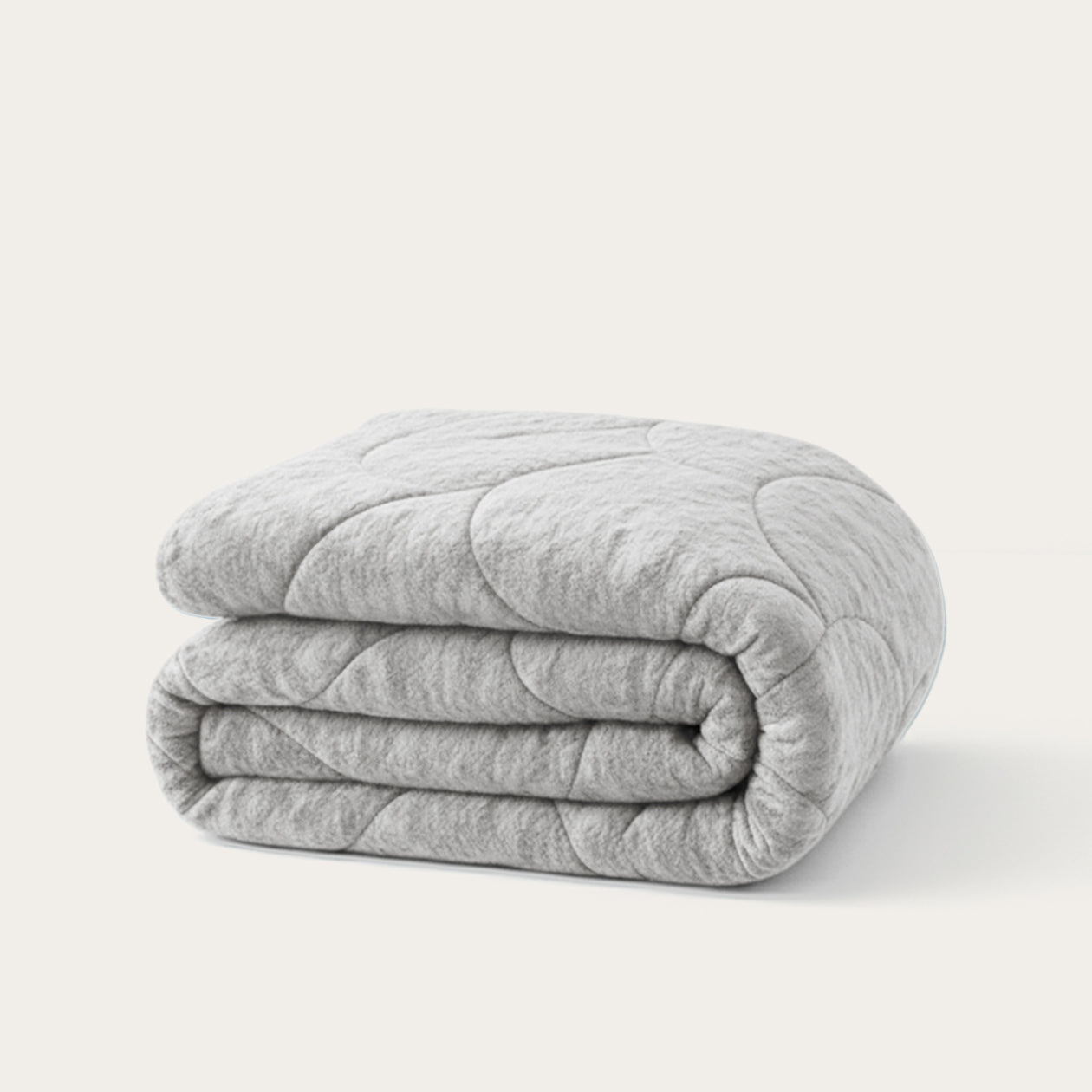 HappyBed Teddy Silver Grey dekbed voor het hele jaar, zacht en hypoallergeen, ideaal voor comfort en warmte in elke seizoen