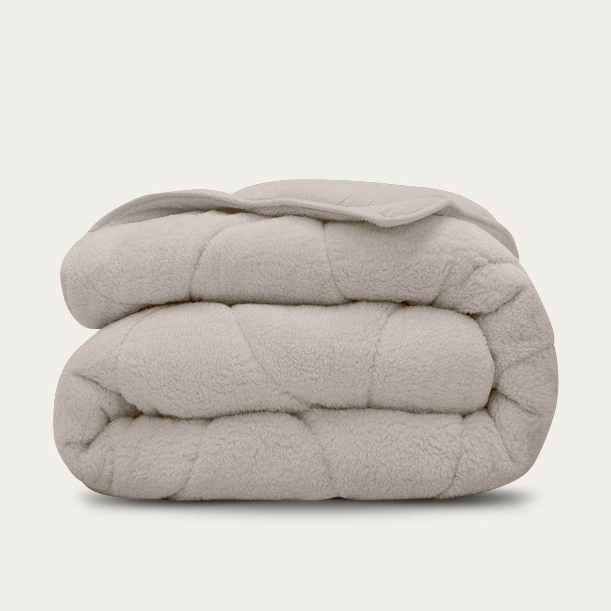HappyBed Duvet | Teddy Taupe | For the whole year - SKU: 8717752119981