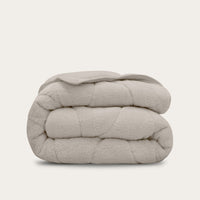 HappyBed Duvet | Teddy Taupe | For the whole year