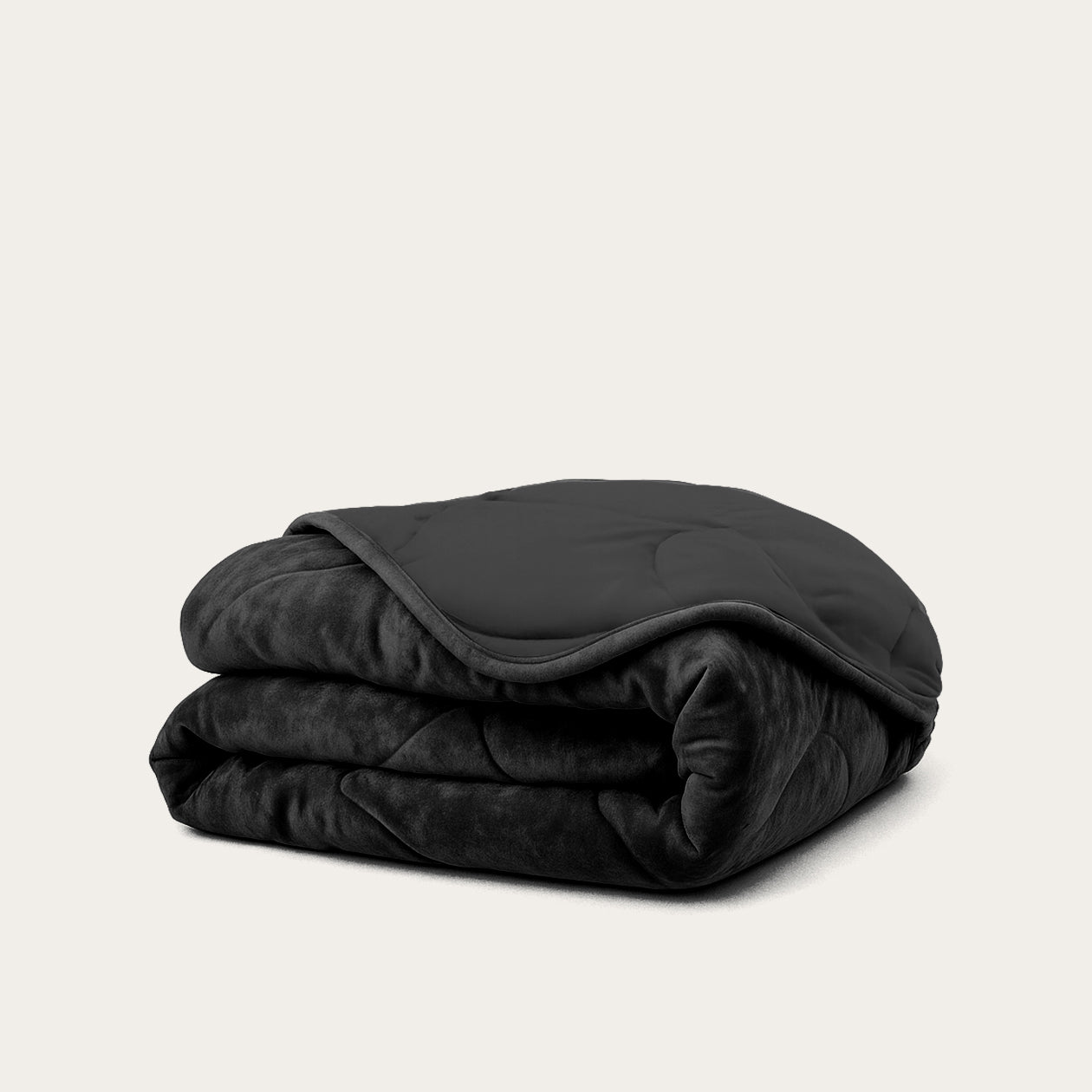 HappyBed Duvet Teddy | Velvet Black | For year-round use - SKU: 8717752117321