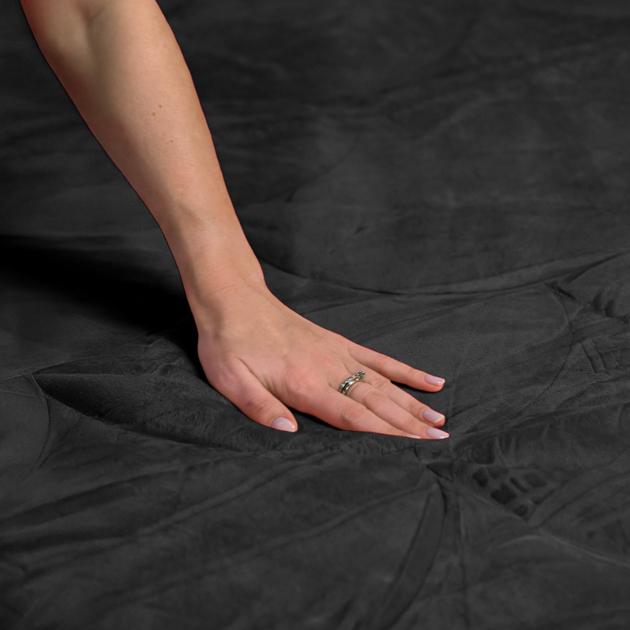 HappyBed Dekbed Teddy | Velvet Black | Voor het hele jaar