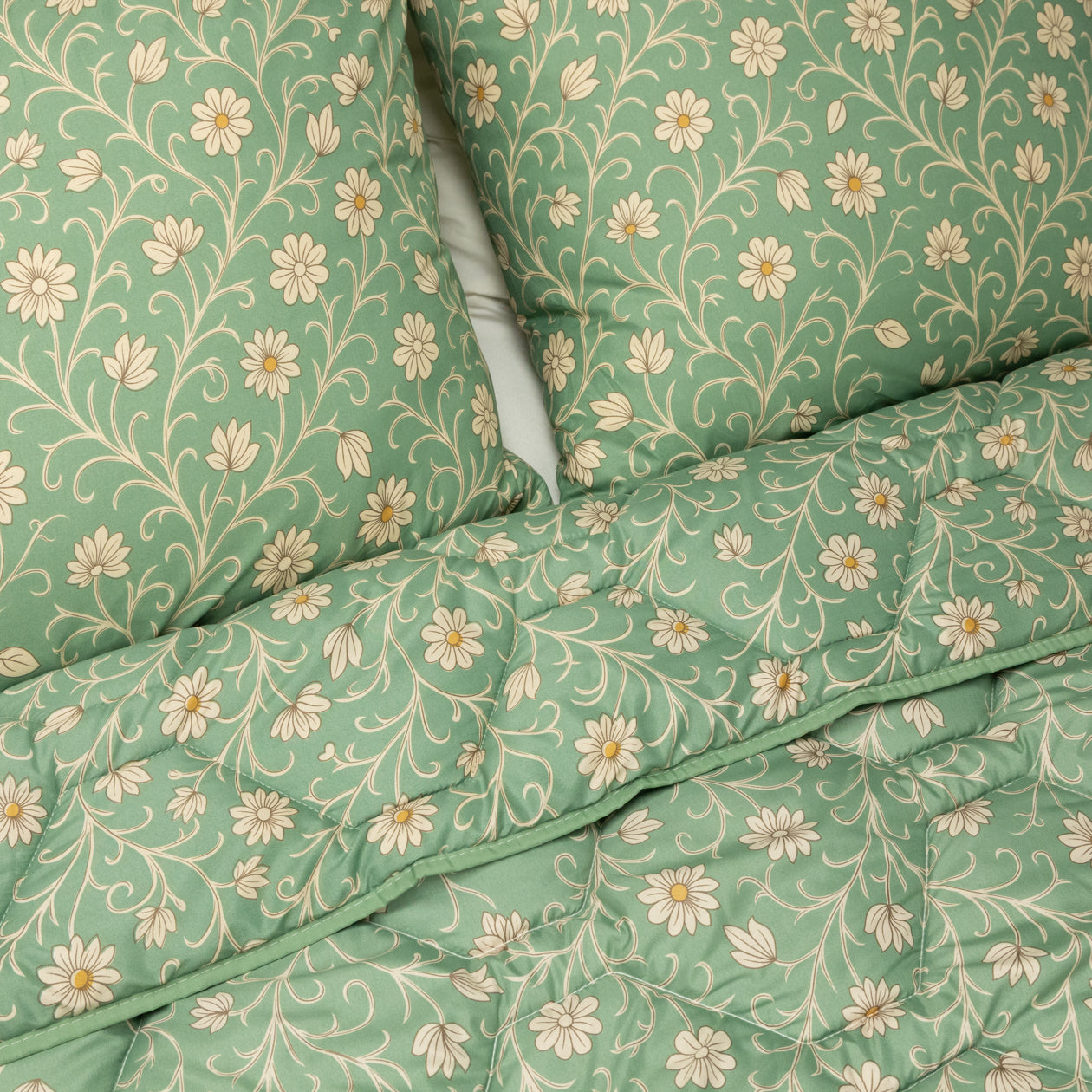 HappyBed Traditional Flowers - Duvet for the whole year