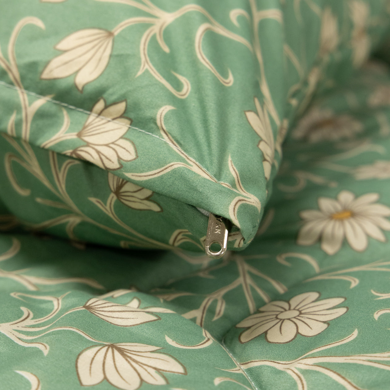 HappyBed Kissenbezug | Traditionelle Blumen | Set aus 2