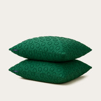 HappyBed Pillowcase | Tufted Emerald Green | Set of 2