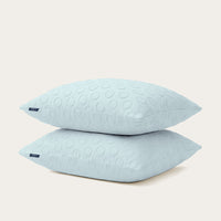 HappyBed Pillowcase | Tufted Ice Blue | Set of 2