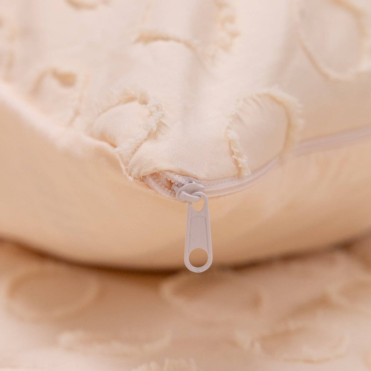 HappyBed Pillowcase | Tufted Soft Peach | Set of 2