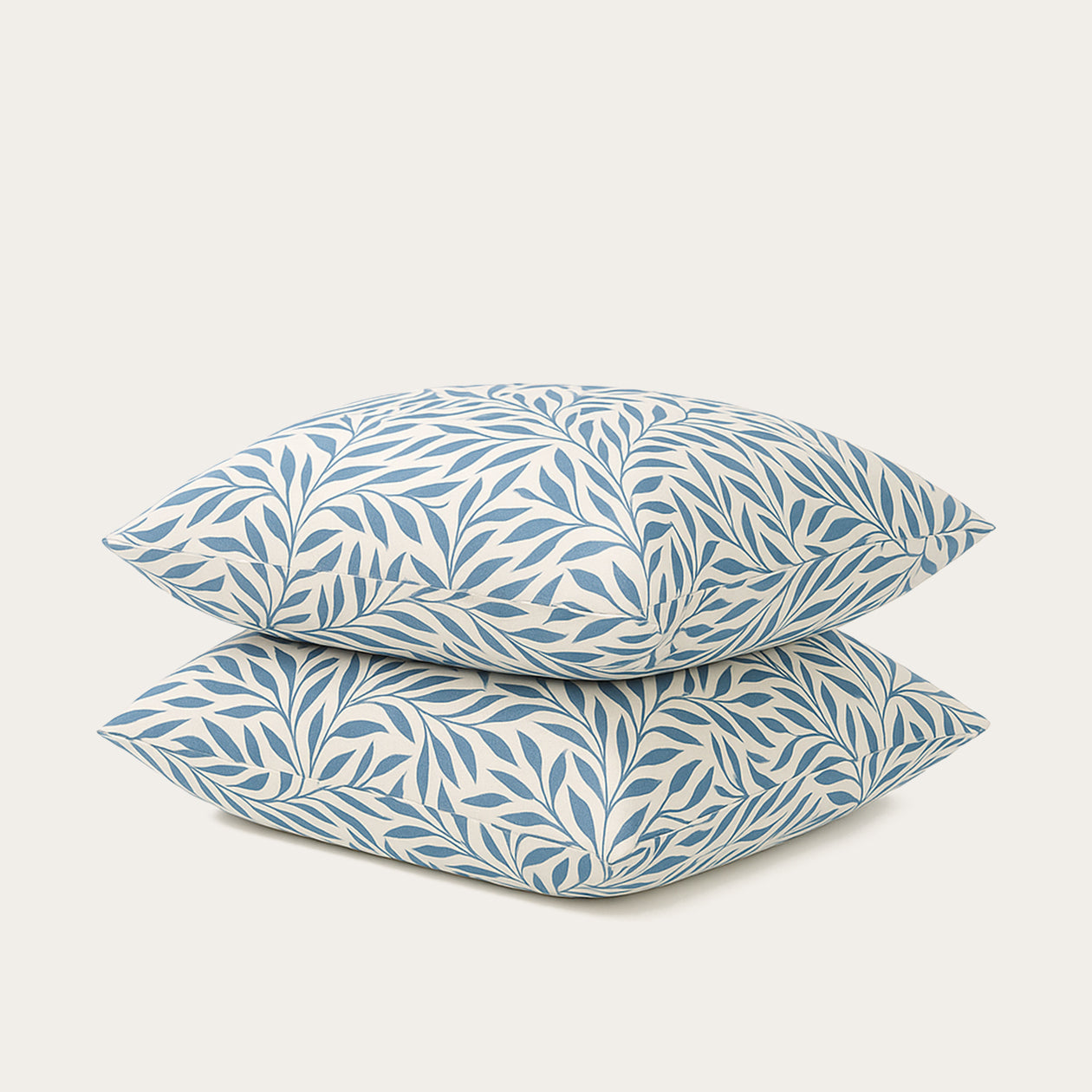 HappyBed Premium Pillowcase | Twilight Leaves | Set of 2 | Percale Cotton - SKU: 8719023691127