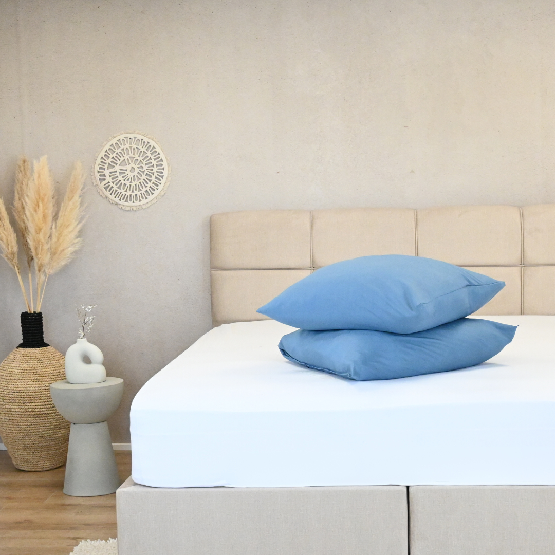 HappyBed | Bluestone pillowcase set 2 pieces - 60x70cm - 100% Microfiber