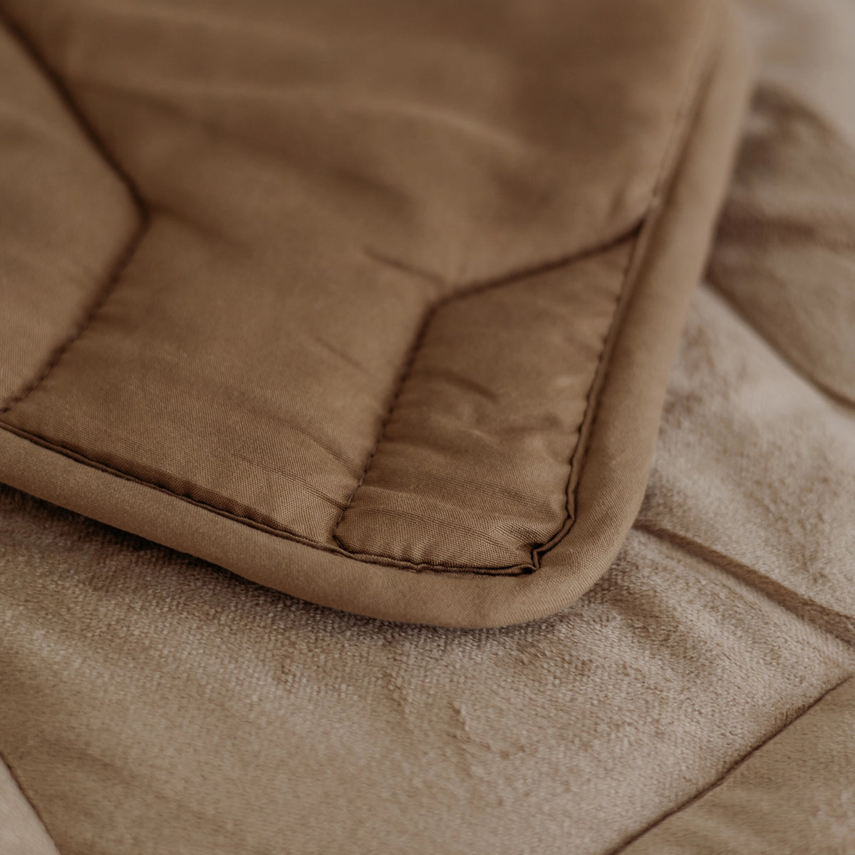 Wasbaar All Season Dekbed | Teddy | Velvet | Brown