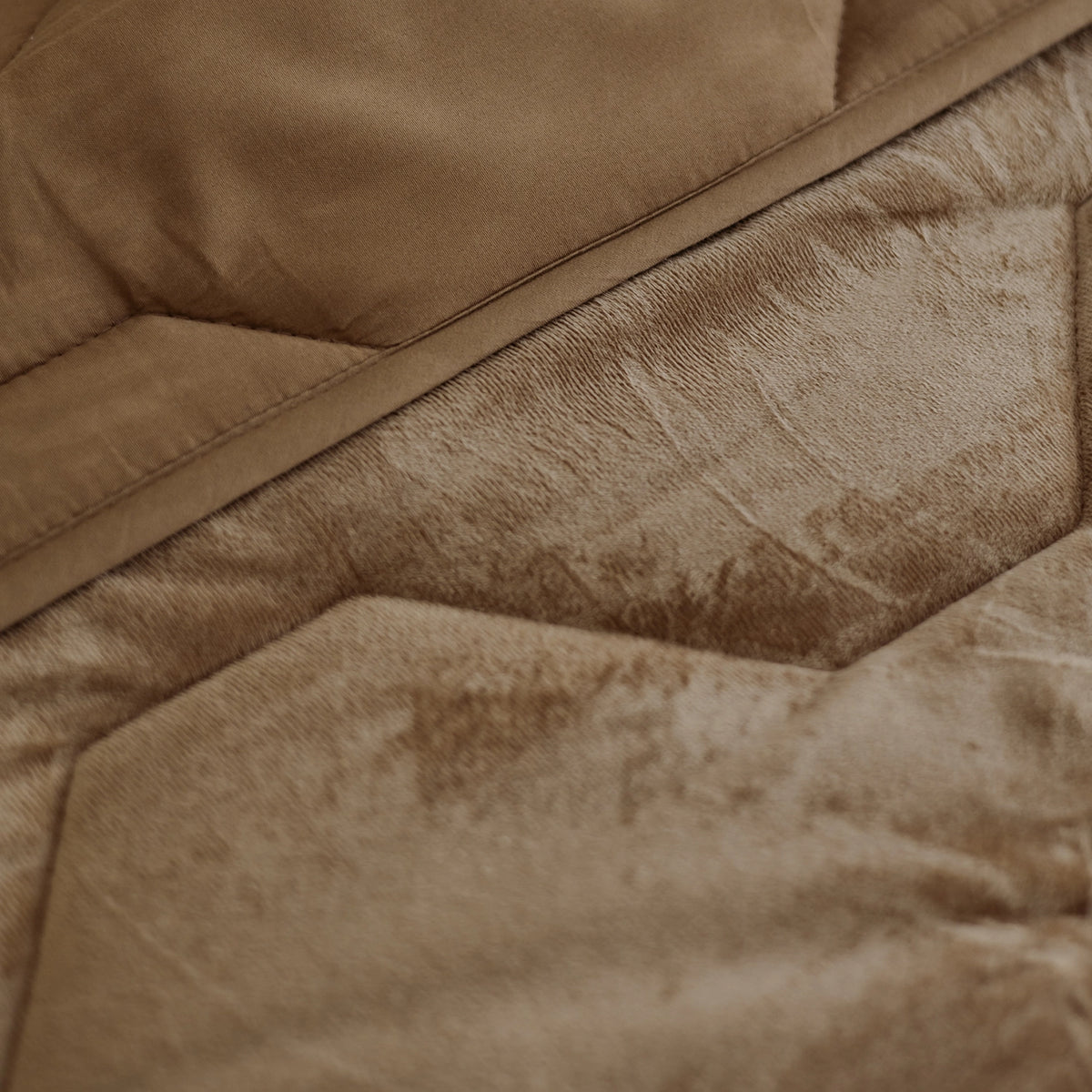 Wasbaar All Season Dekbed | Teddy | Velvet | Brown