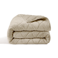Wasbaar All Season Dekbed | Teddy | Velvet | Taupe