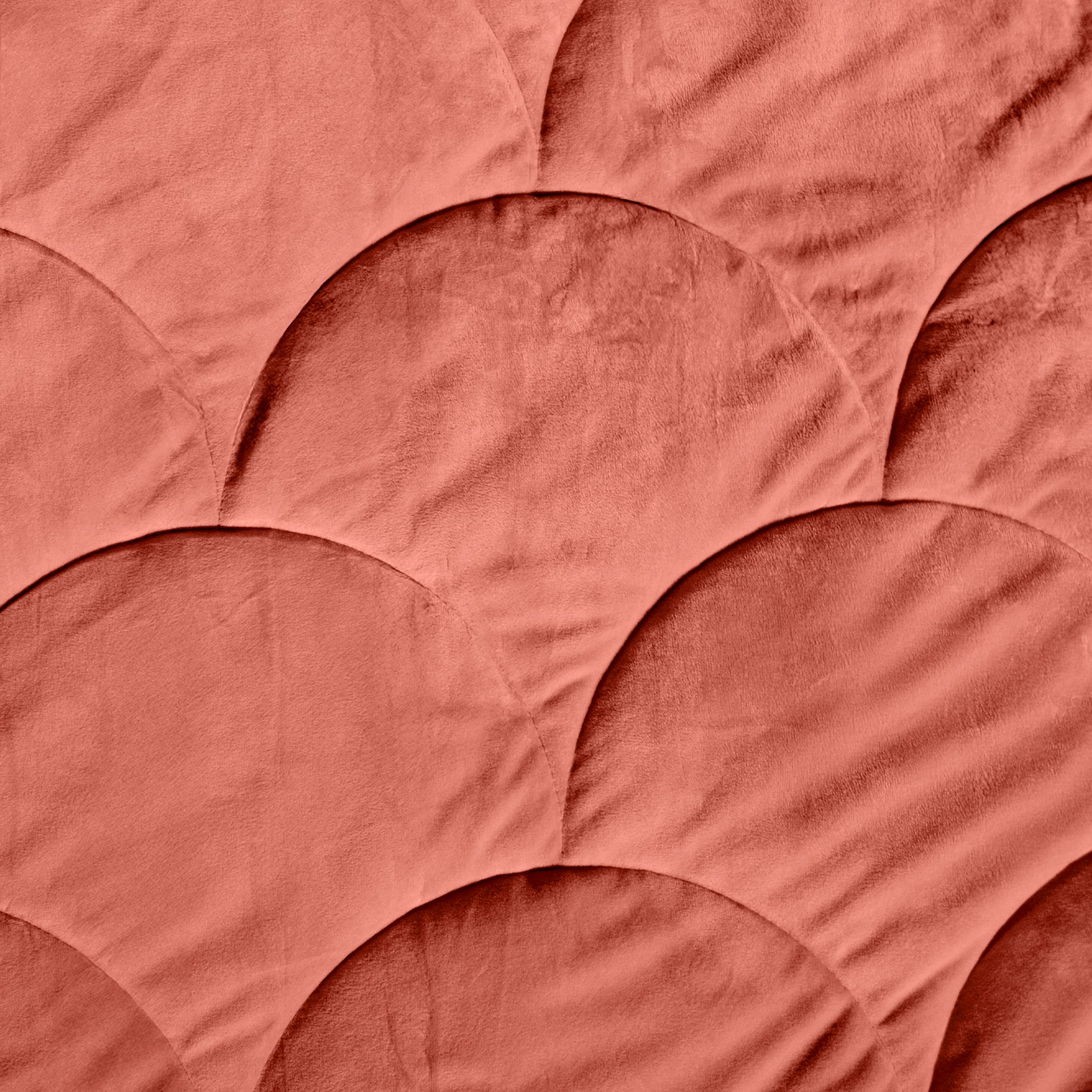 HappyBed Couette Teddy | Velours Vieux Rose | Pour toute l'année