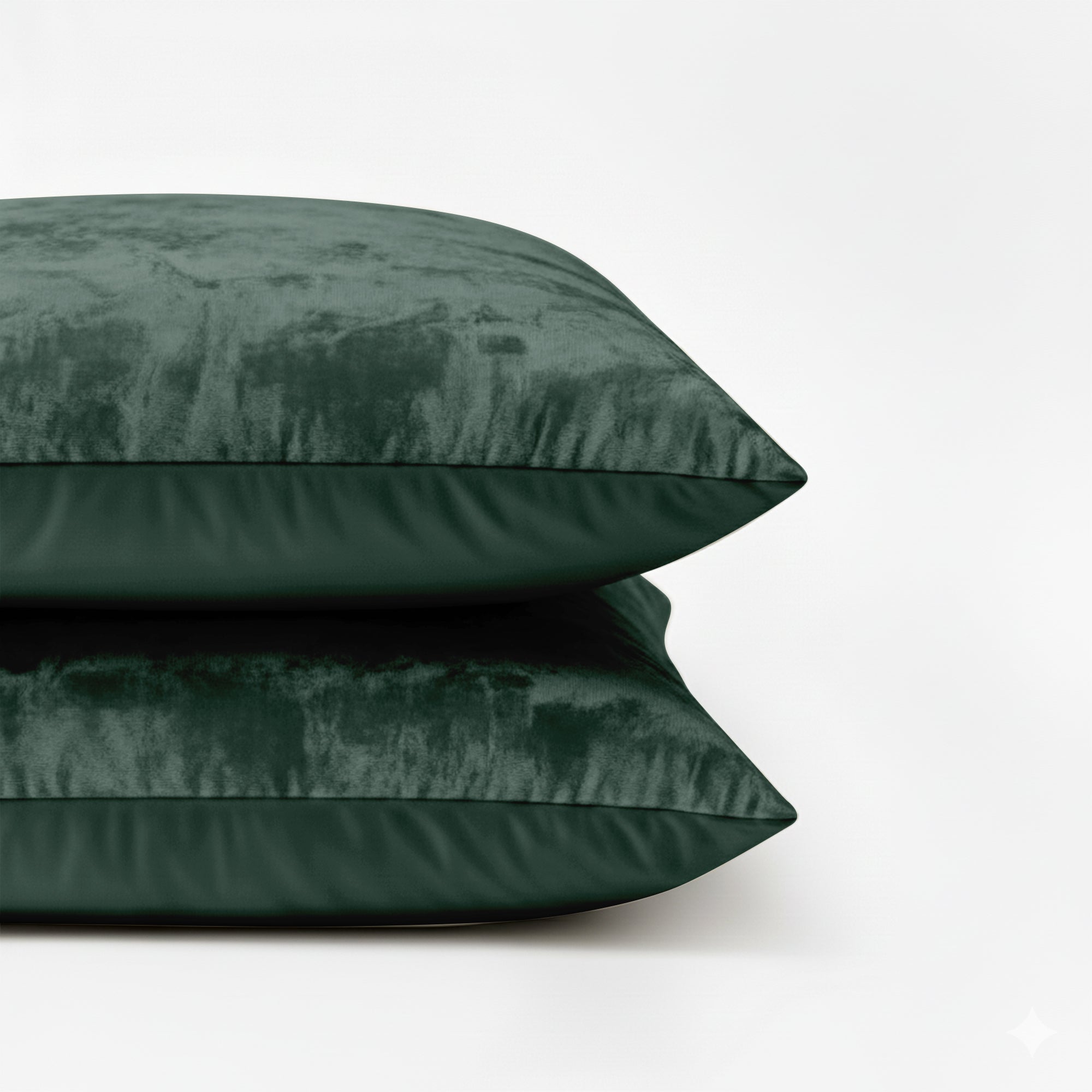 HappyBed | Dark Green - Kissenbezug Set 2 Stück (Vorbestellung Versand am 6. November)